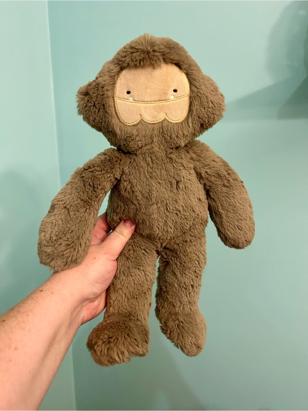 Slumberkins 12" Bigfoot Yeti Kin Plush Stuffed Animal SOFT Brown Sasquatch